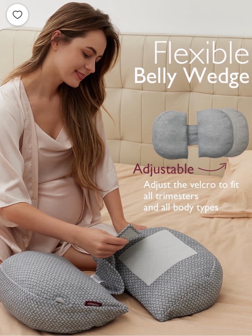 MomCozy Adjustable Pregnancy pillow
